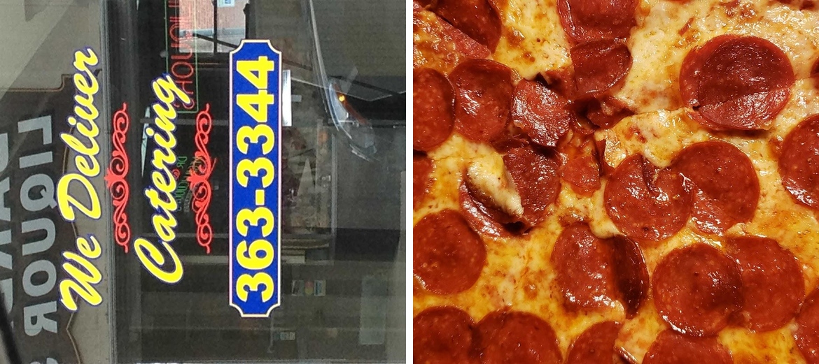 Giovanni's The Big Cheese Menu