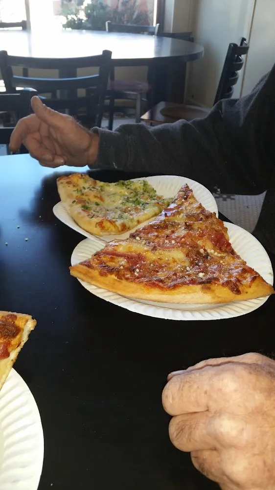 Cheese Pizza and Broccoli Pizza